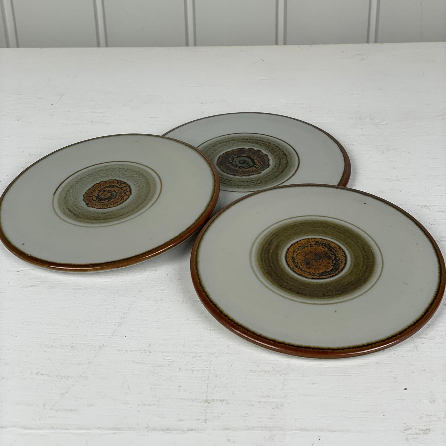 Desiree smøretallerkner 3stk - Mission Afrika Genbrug