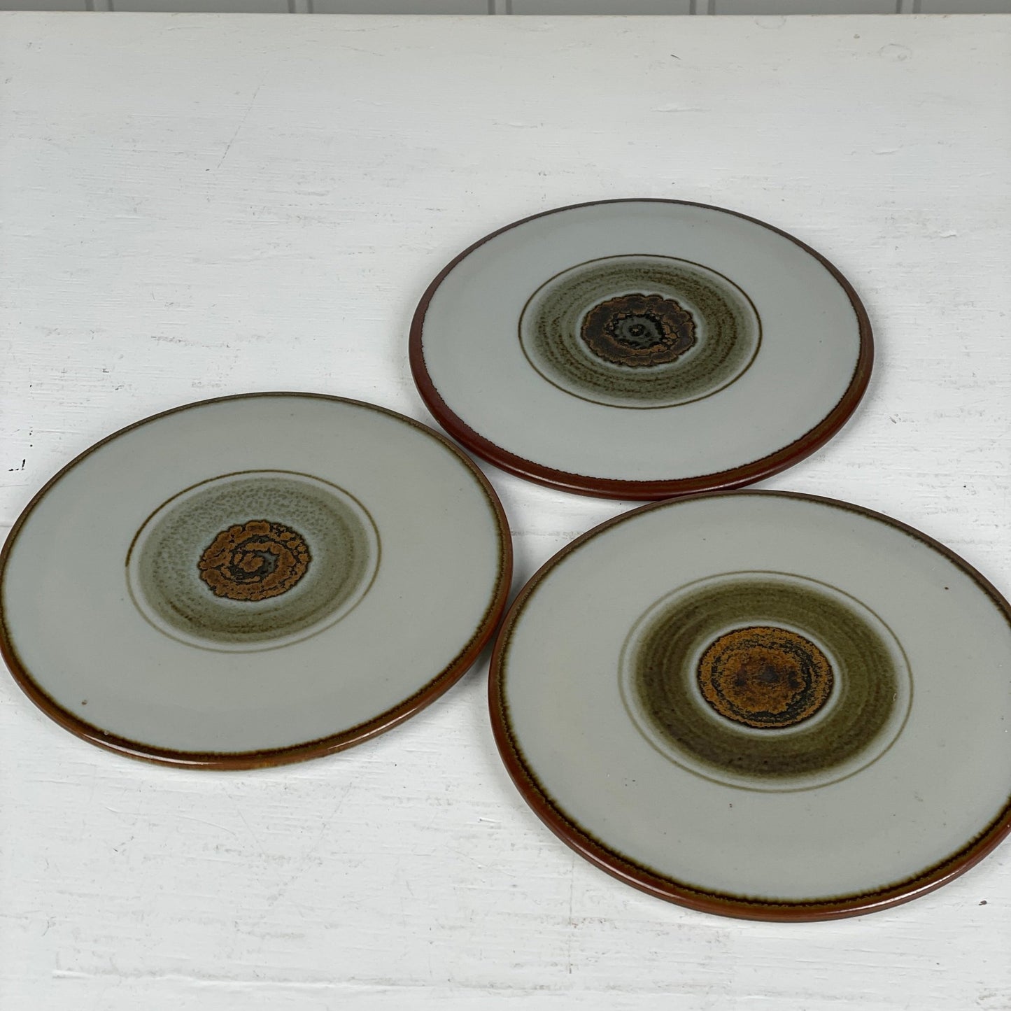 Desiree smøretallerkner 3stk - Mission Afrika Genbrug