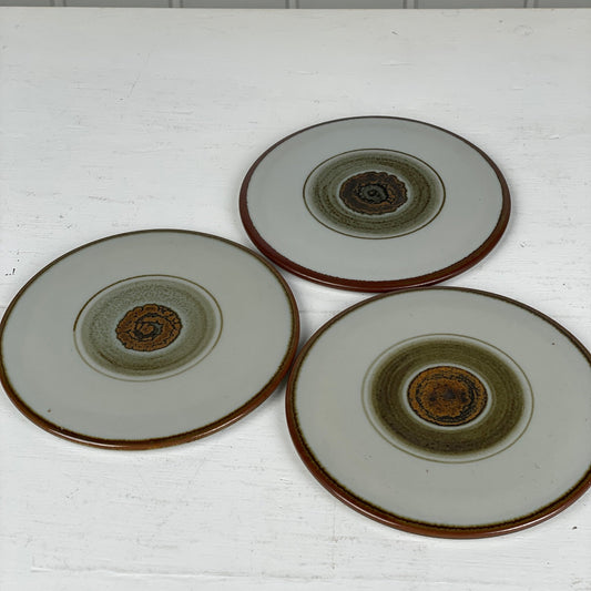 Desiree smøretallerkner 3stk - Mission Afrika Genbrug