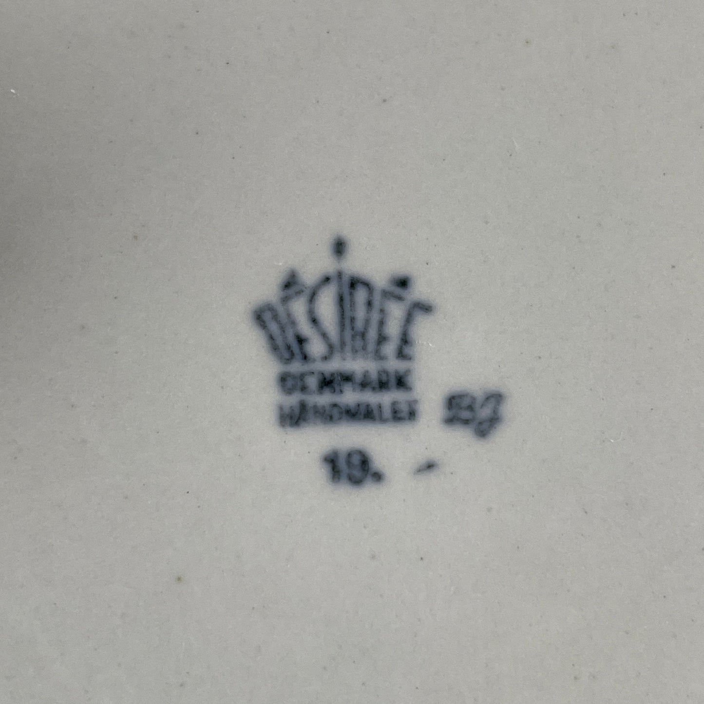 Dyb tallerken, Diskos, Desiree - Mission Afrika Genbrug