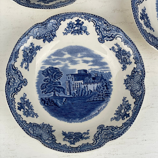 Dyb tallerken, Engelsk Fajance - Mission Afrika Genbrug