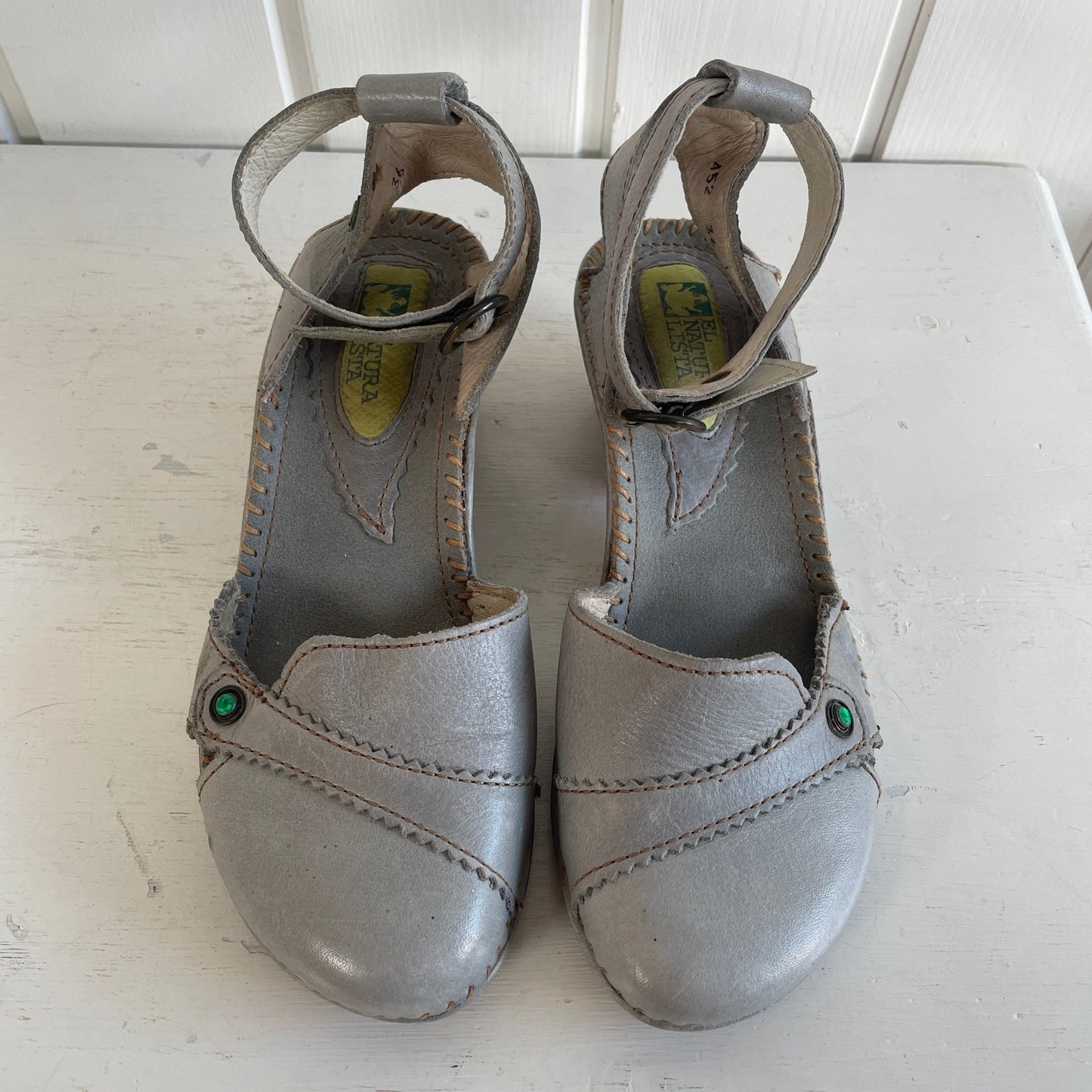 El natura lista pumps stiletter str 36 - Mission Afrika Genbrug
