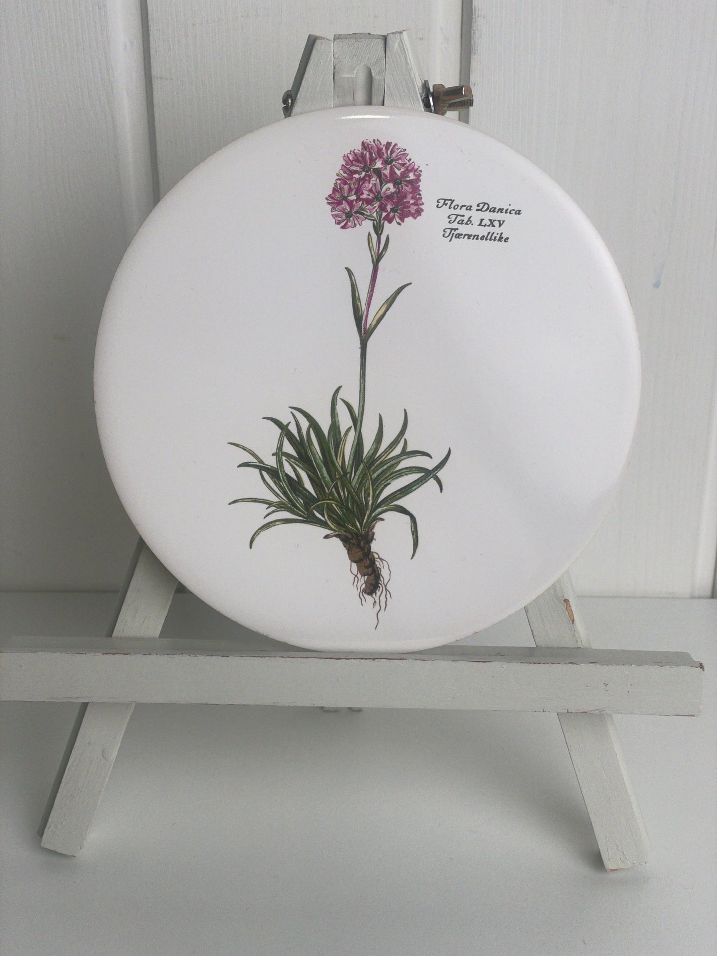 Flora Danica platter - Mission Afrika Genbrug