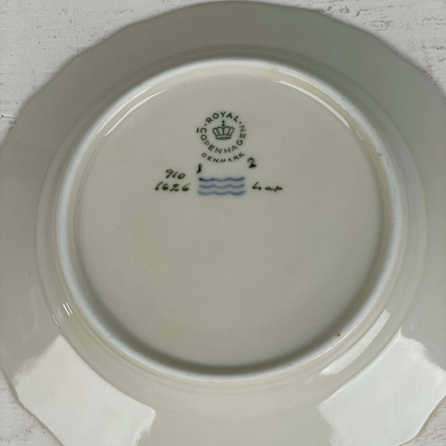 Frijsenborg desserttallerken (version 4) - Mission Afrika Genbrug