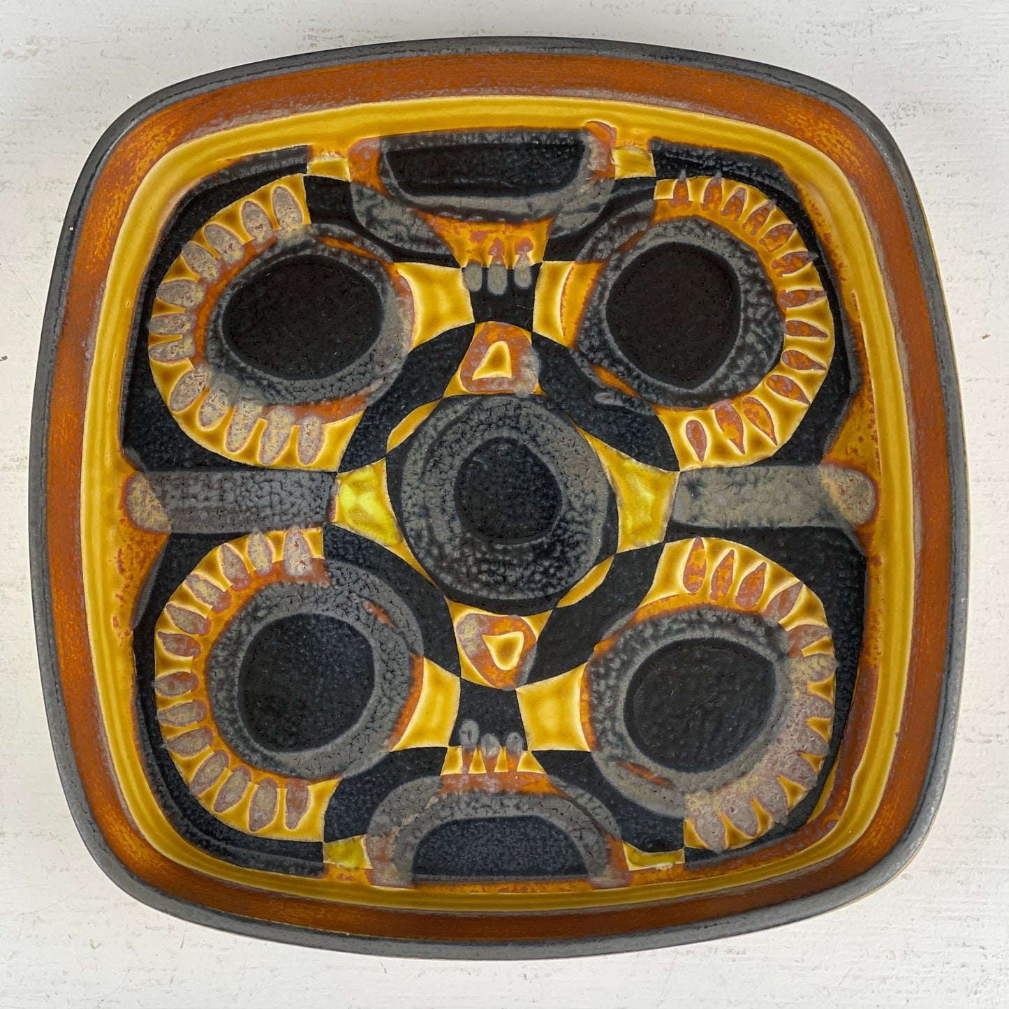 Gult Baca Fad, Royal Copenhagen - Mission Afrika Genbrug