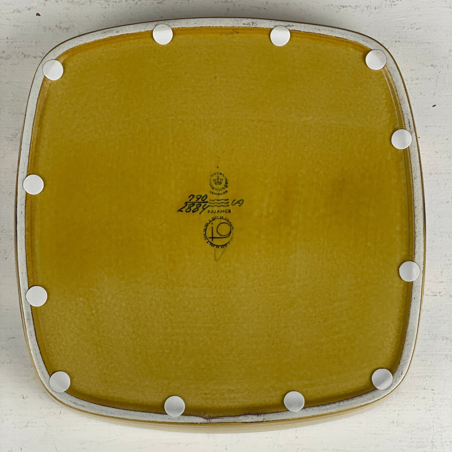 Gult Baca Fad, Royal Copenhagen - Mission Afrika Genbrug