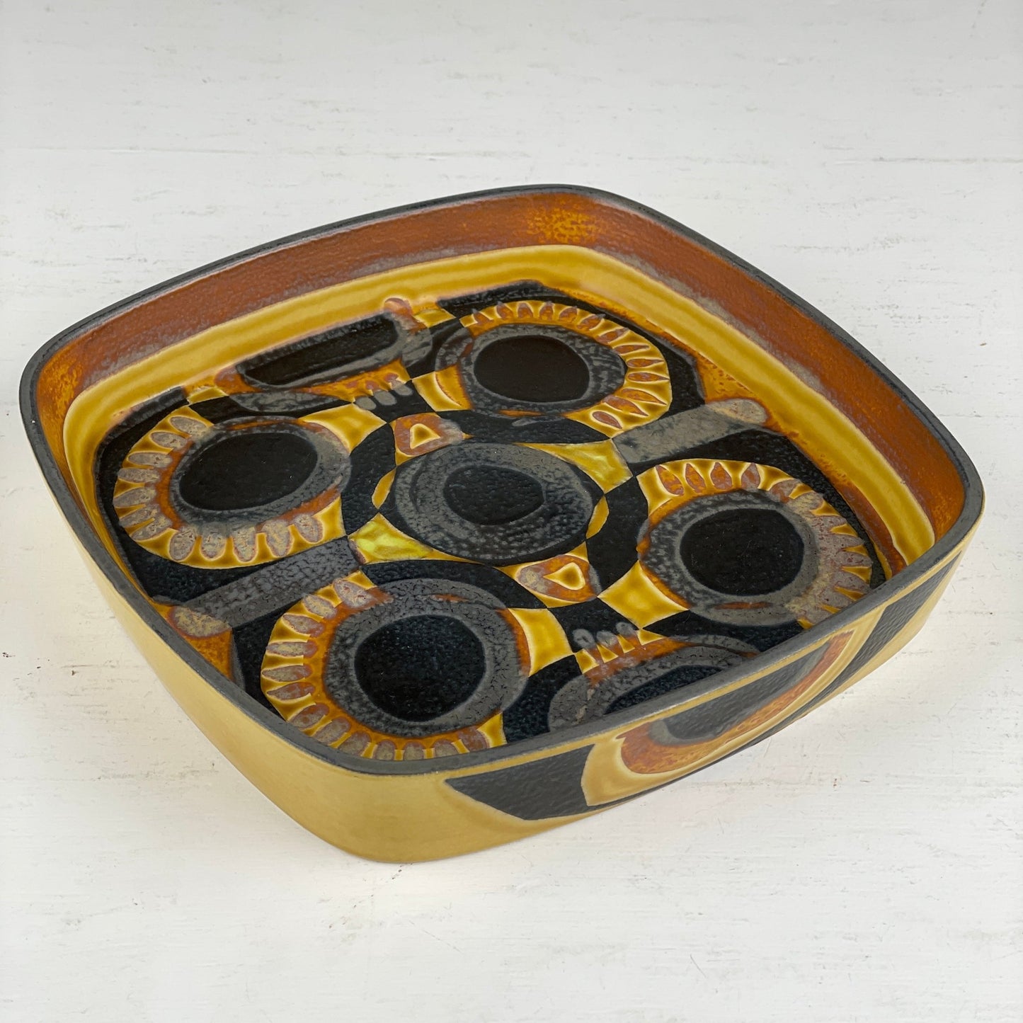 Gult Baca Fad, Royal Copenhagen - Mission Afrika Genbrug