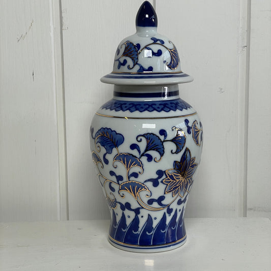 Håndmalet krukke 25cm - Mission Afrika Genbrug