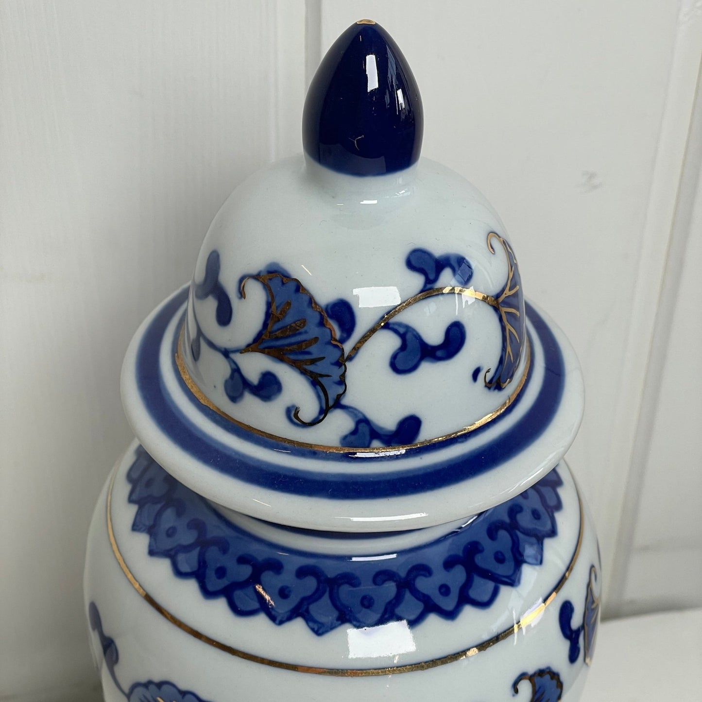 Håndmalet krukke 25cm - Mission Afrika Genbrug