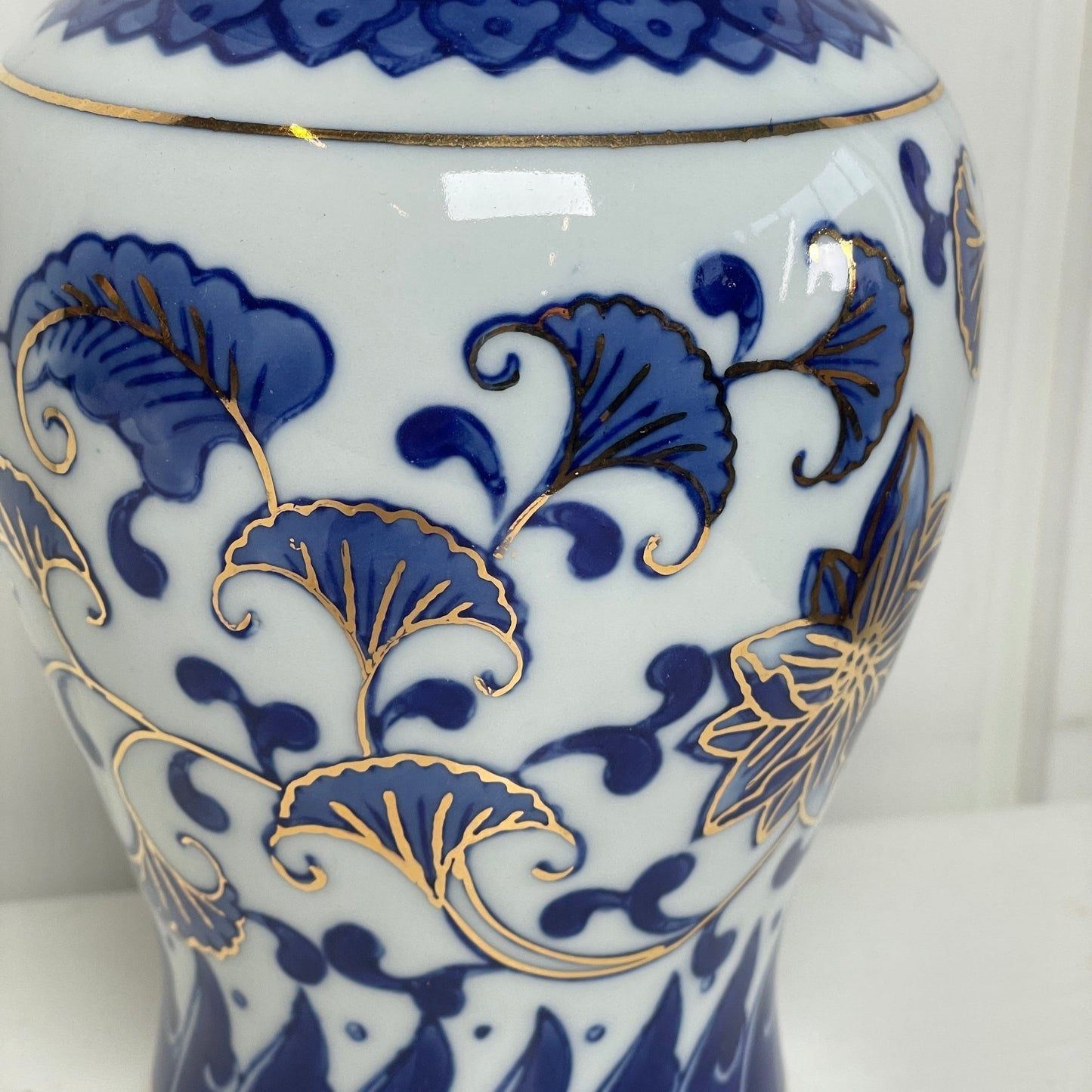 Håndmalet krukke 25cm - Mission Afrika Genbrug