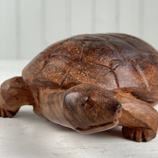 Håndskåret Skildpadde - Mission Afrika Genbrug