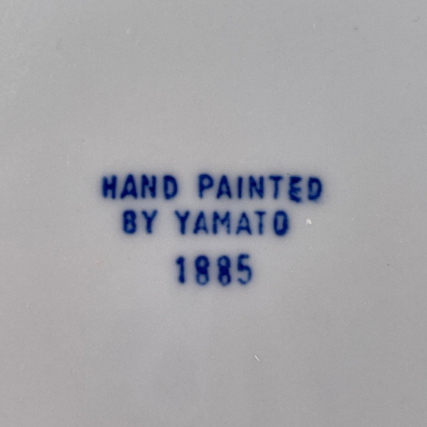 Hiline, Blå Almue middagstallerken - Mission Afrika Genbrug