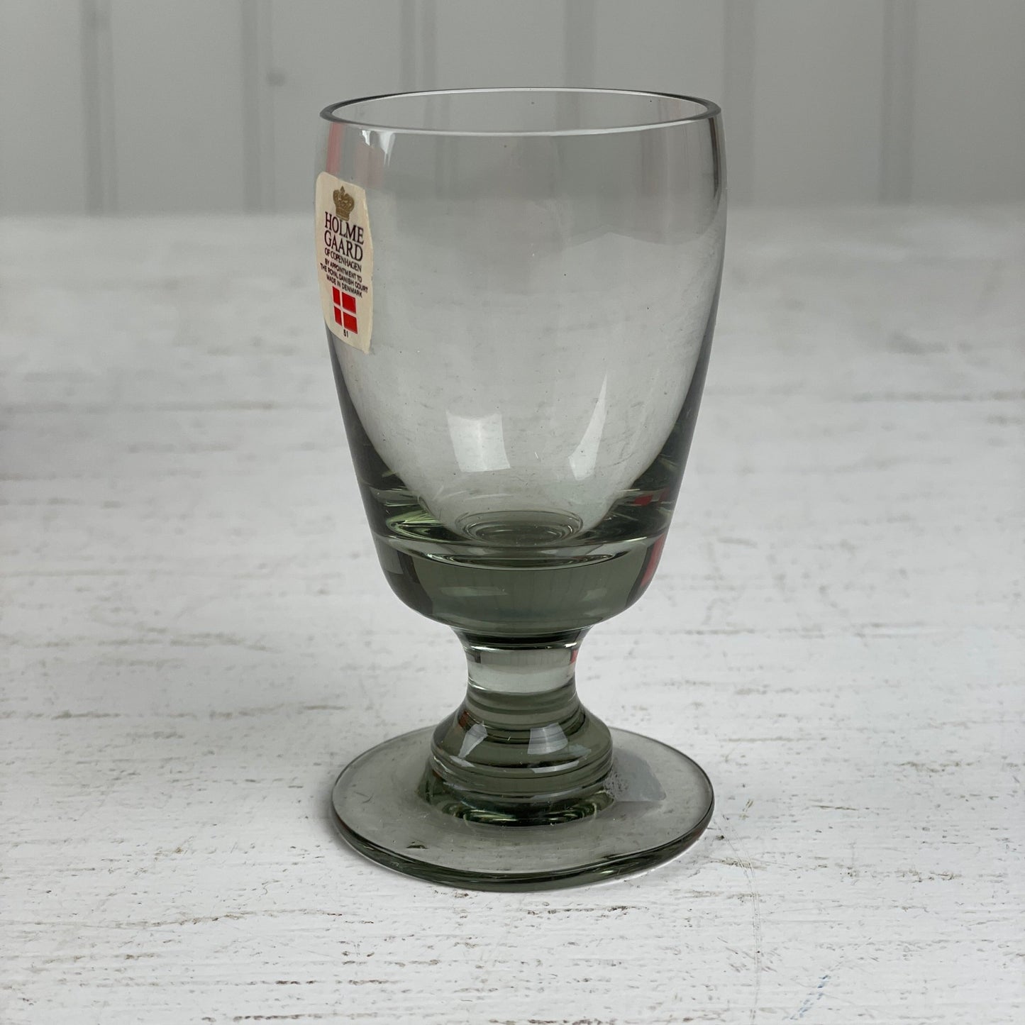 Holmegaard “Almue” snapseglas - Mission Afrika Genbrug