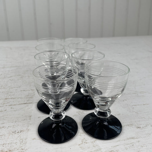 Holmegaard “Hørsholm” vintage snapseglas - Mission Afrika Genbrug