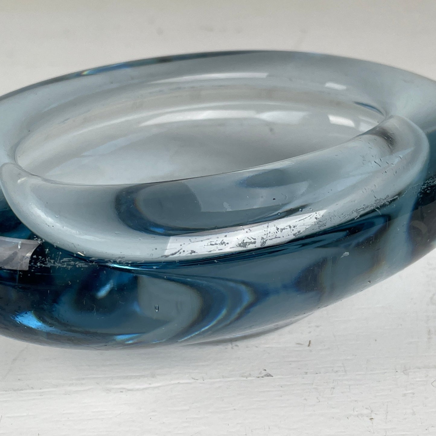 Holmegaard Per Lütken “AKVA” oval glasskål - Mission Afrika Genbrug