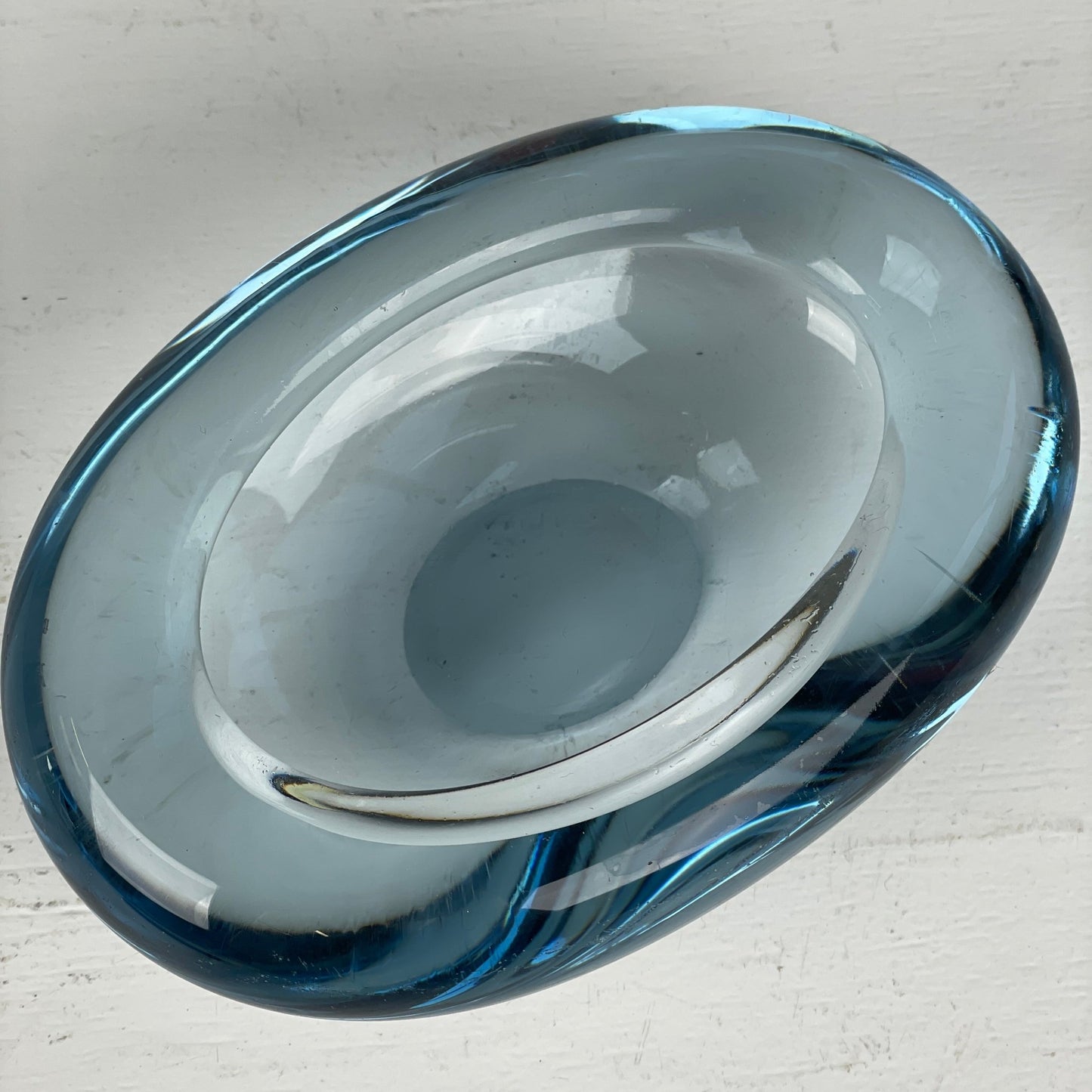 Holmegaard Per Lütken “AKVA” oval glasskål - Mission Afrika Genbrug