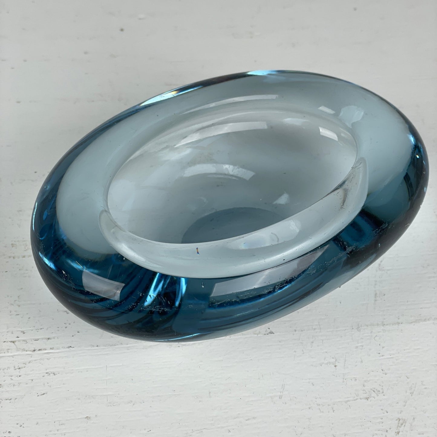 Holmegaard Per Lütken “AKVA” oval glasskål - Mission Afrika Genbrug