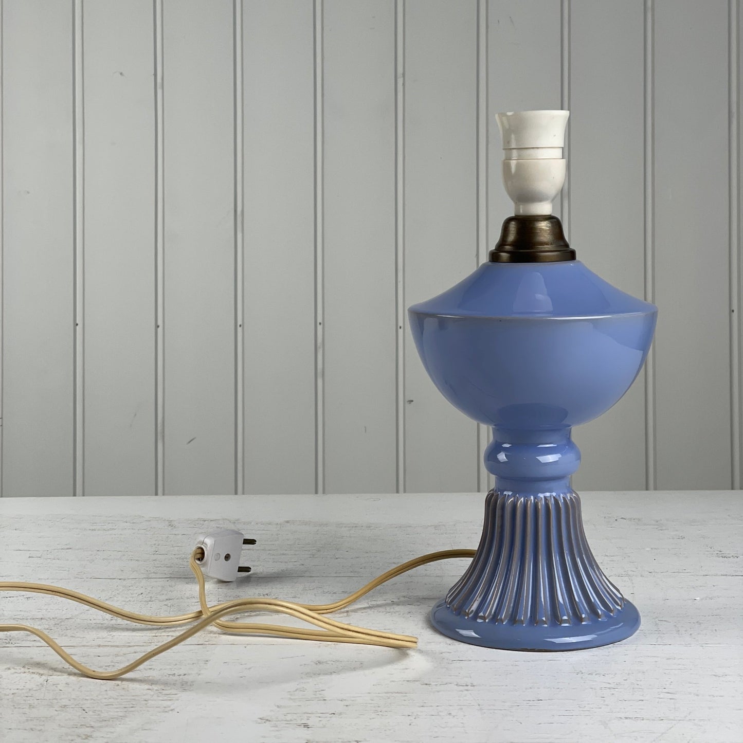 Keramik bordlampe - Mission Afrika Genbrug