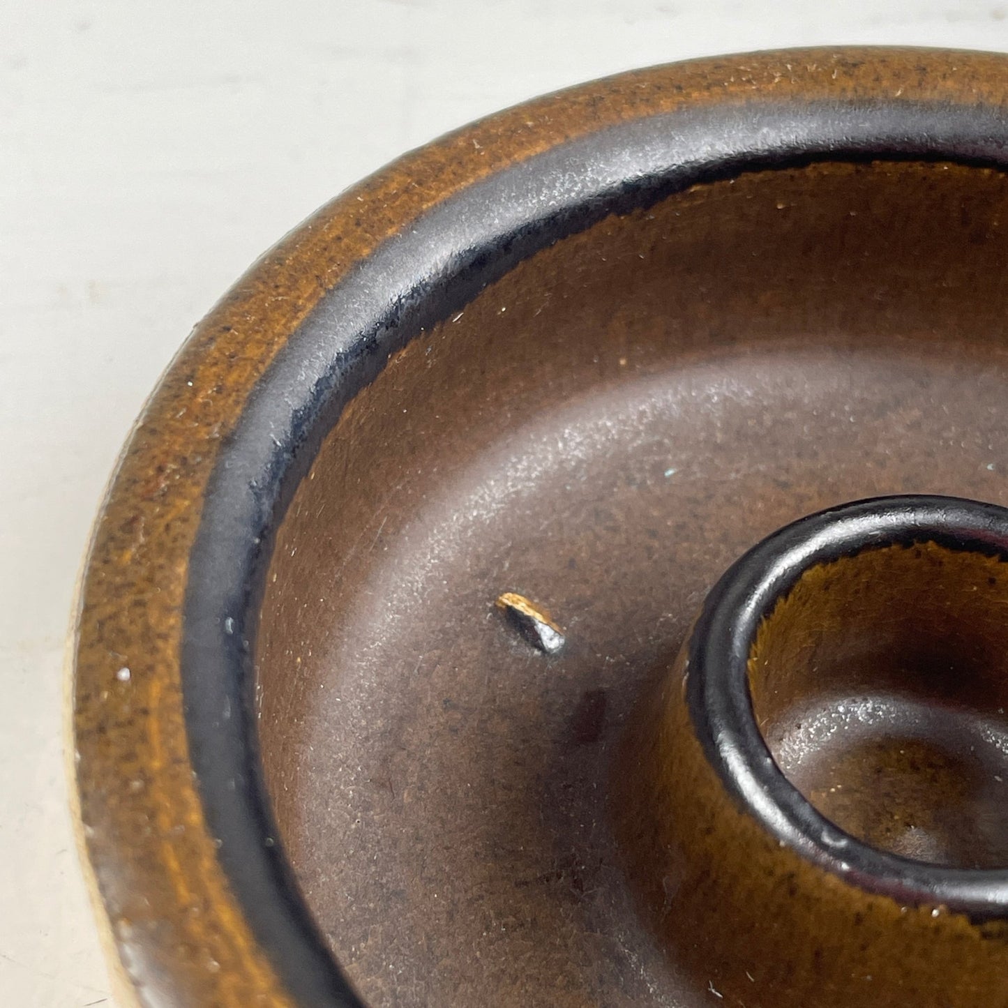 Keramik lysestage, Frede Damgaard, Ebeltoft - Mission Afrika Genbrug