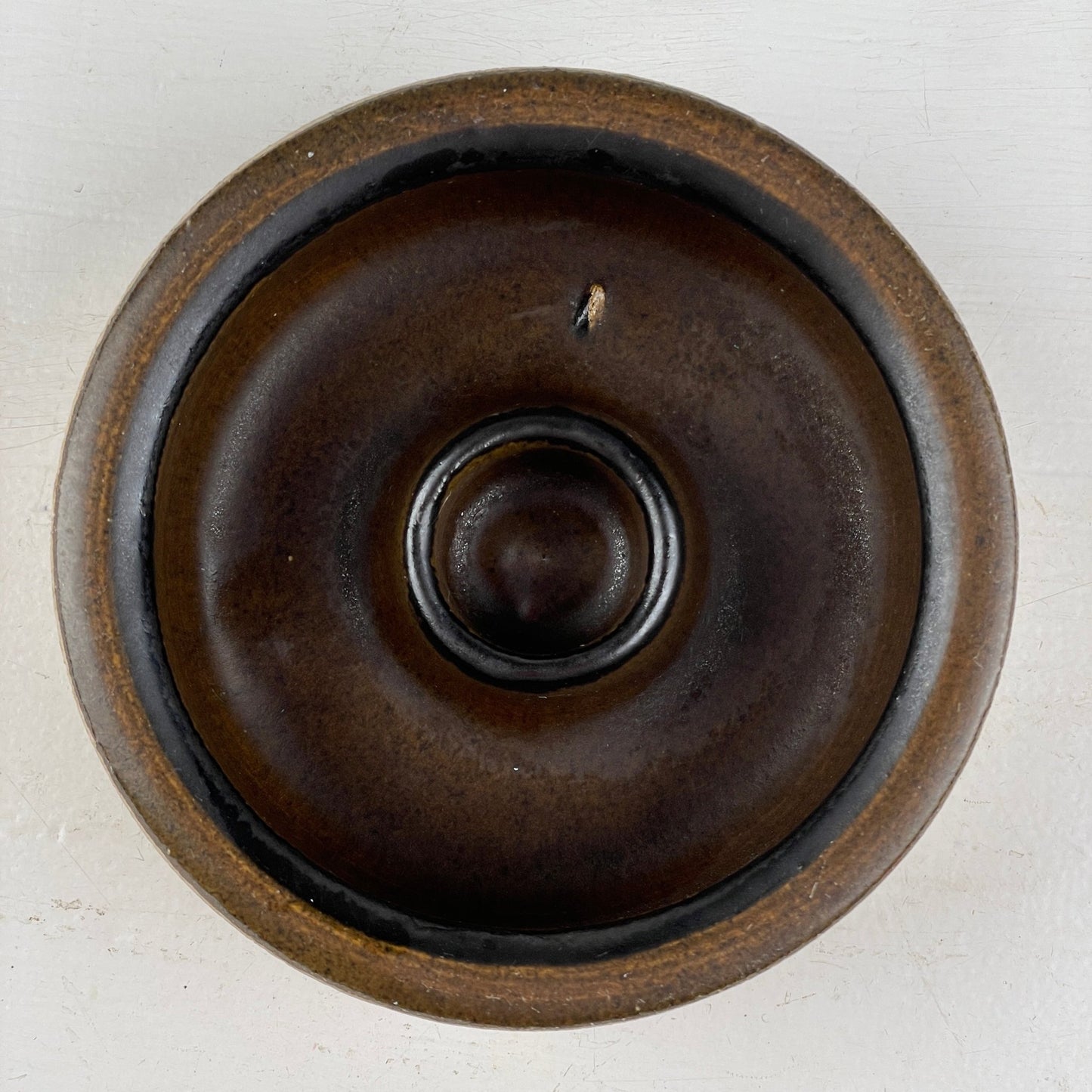 Keramik lysestage, Frede Damgaard, Ebeltoft - Mission Afrika Genbrug