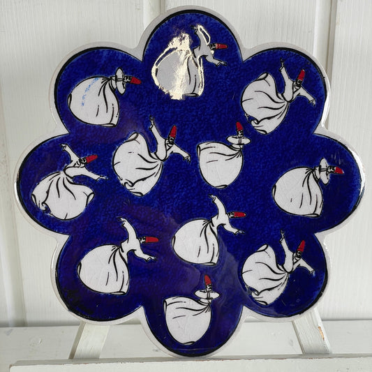 Keramik platte / bordskåner - Mission Afrika Genbrug