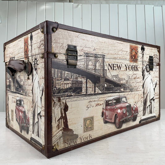 Kiste “New York” - Mission Afrika Genbrug