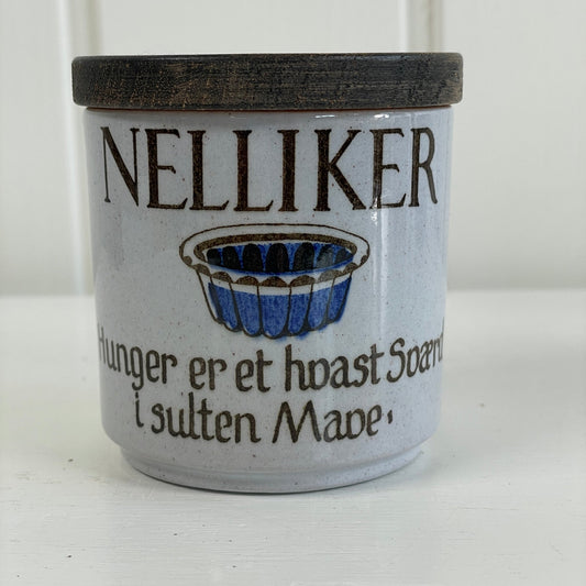 Knapstrup krydderikrukke, nelliker - Frk. Rose