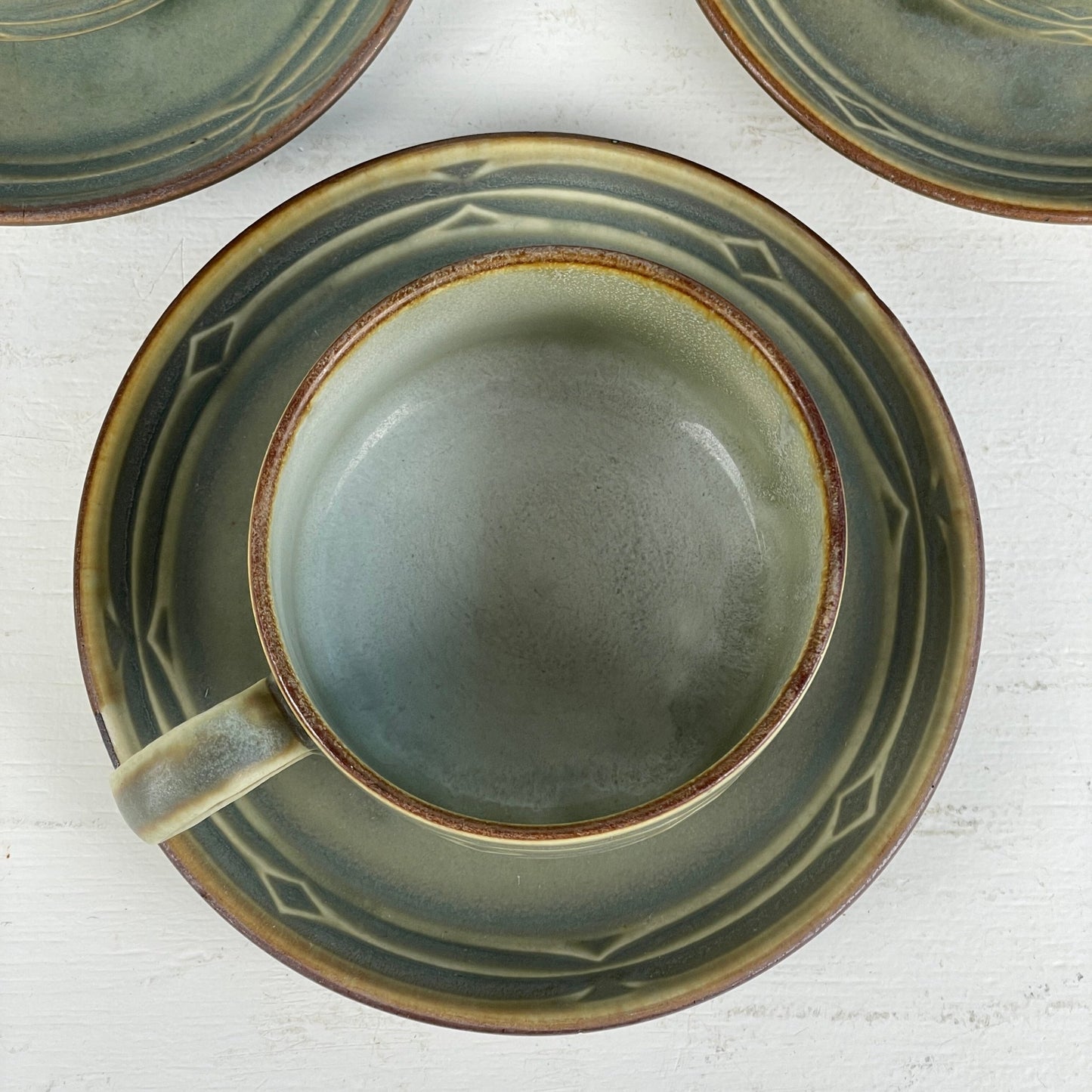 Kop med underkop m. afslag, Rune, Bing & Grøndahl - Mission Afrika Genbrug