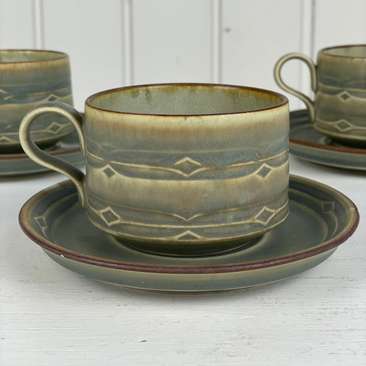 Kop med underkop m. afslag, Rune, Bing & Grøndahl - Mission Afrika Genbrug