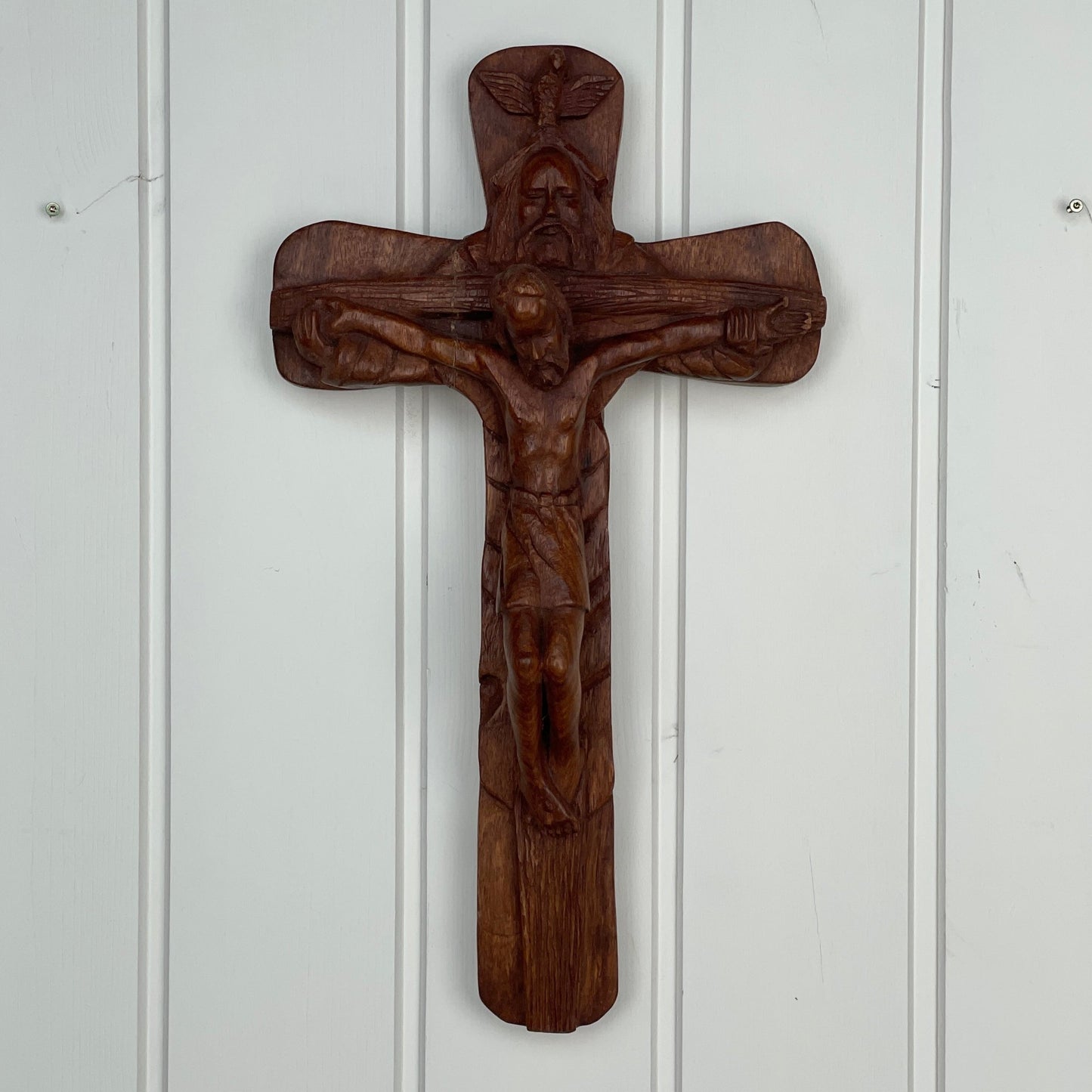 Kors, træfigur - Mission Afrika Genbrug