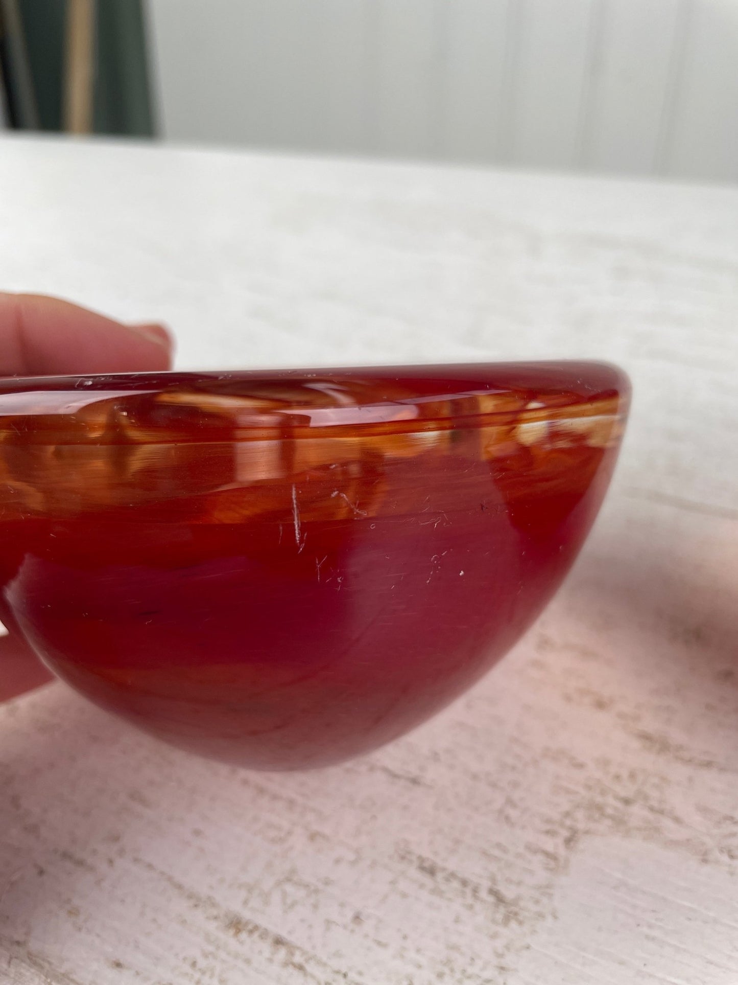 Kosta Boda “Atoll” fyrfadsstager i glas. Sælges samlet. - Mission Afrika Genbrug