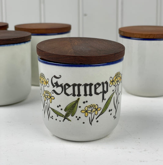 Krydderikrukke, Sennep, Knabstrup. - Mission Afrika Genbrug