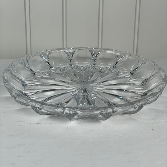 Krystal fad ø28cm. - Mission Afrika Genbrug