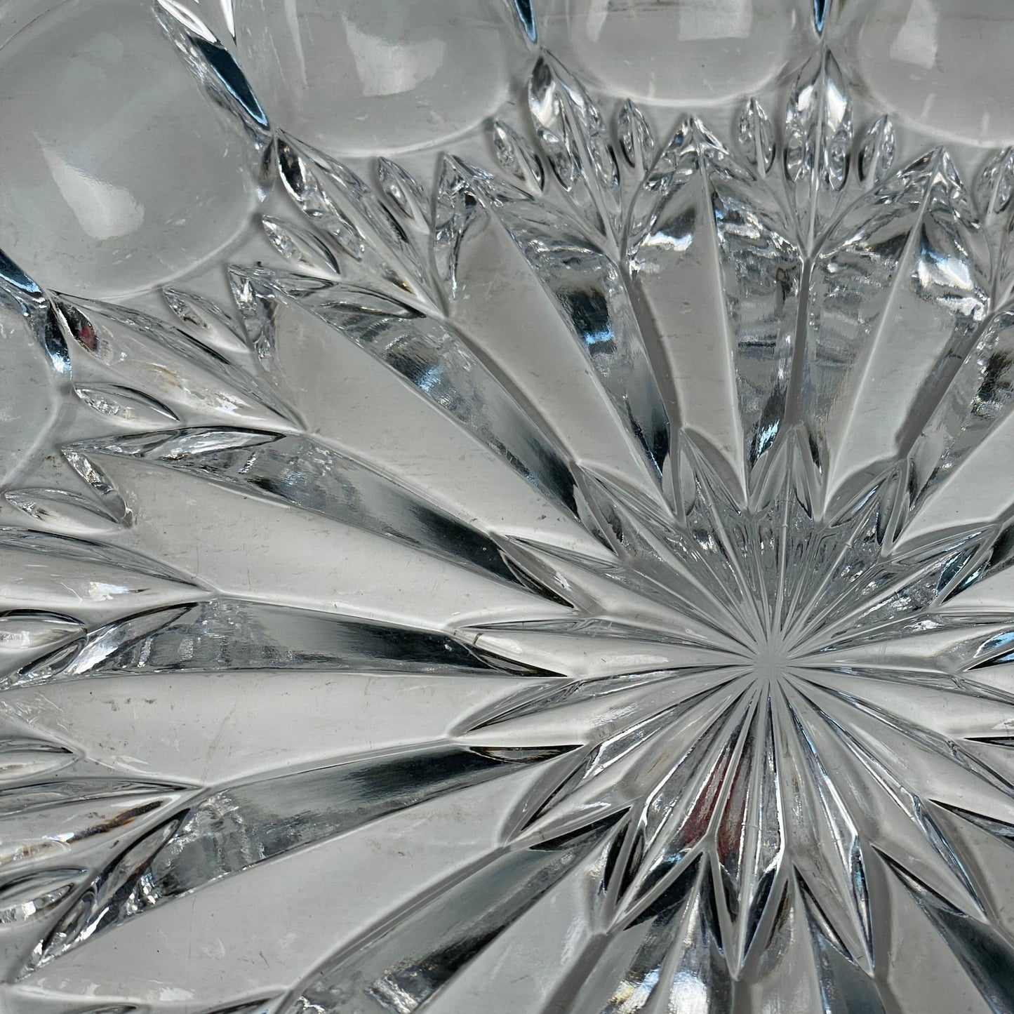 Krystal fad ø28cm. - Mission Afrika Genbrug