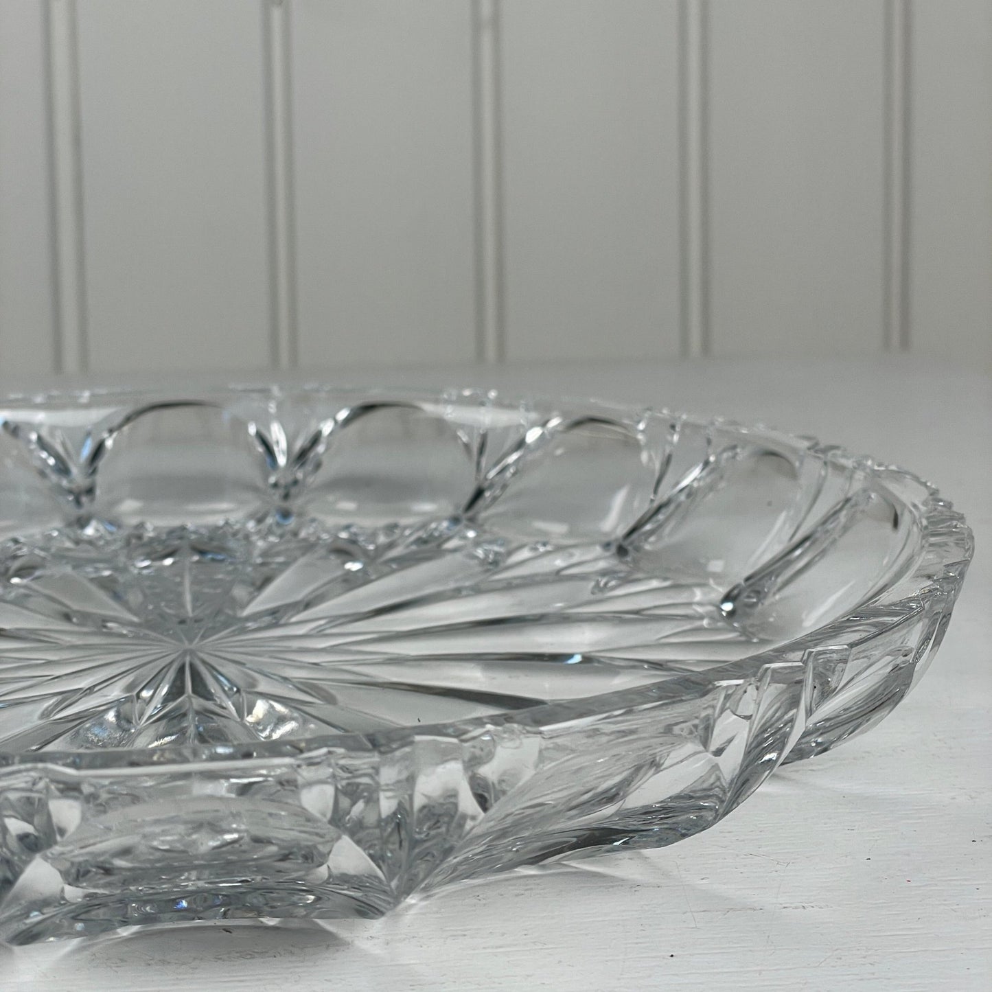 Krystal fad ø28cm. - Mission Afrika Genbrug