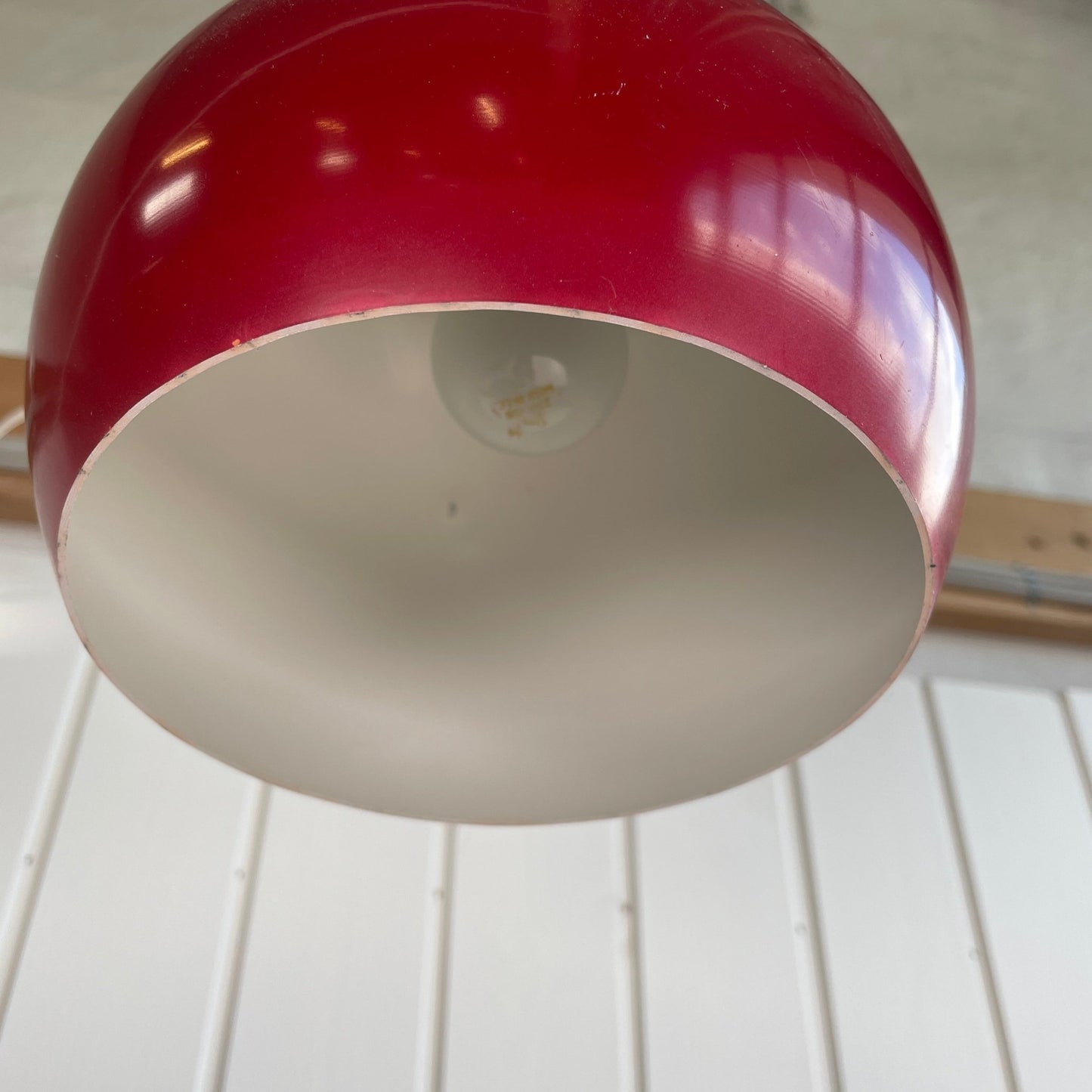 Kugle loft lampe - Mission Afrika Genbrug