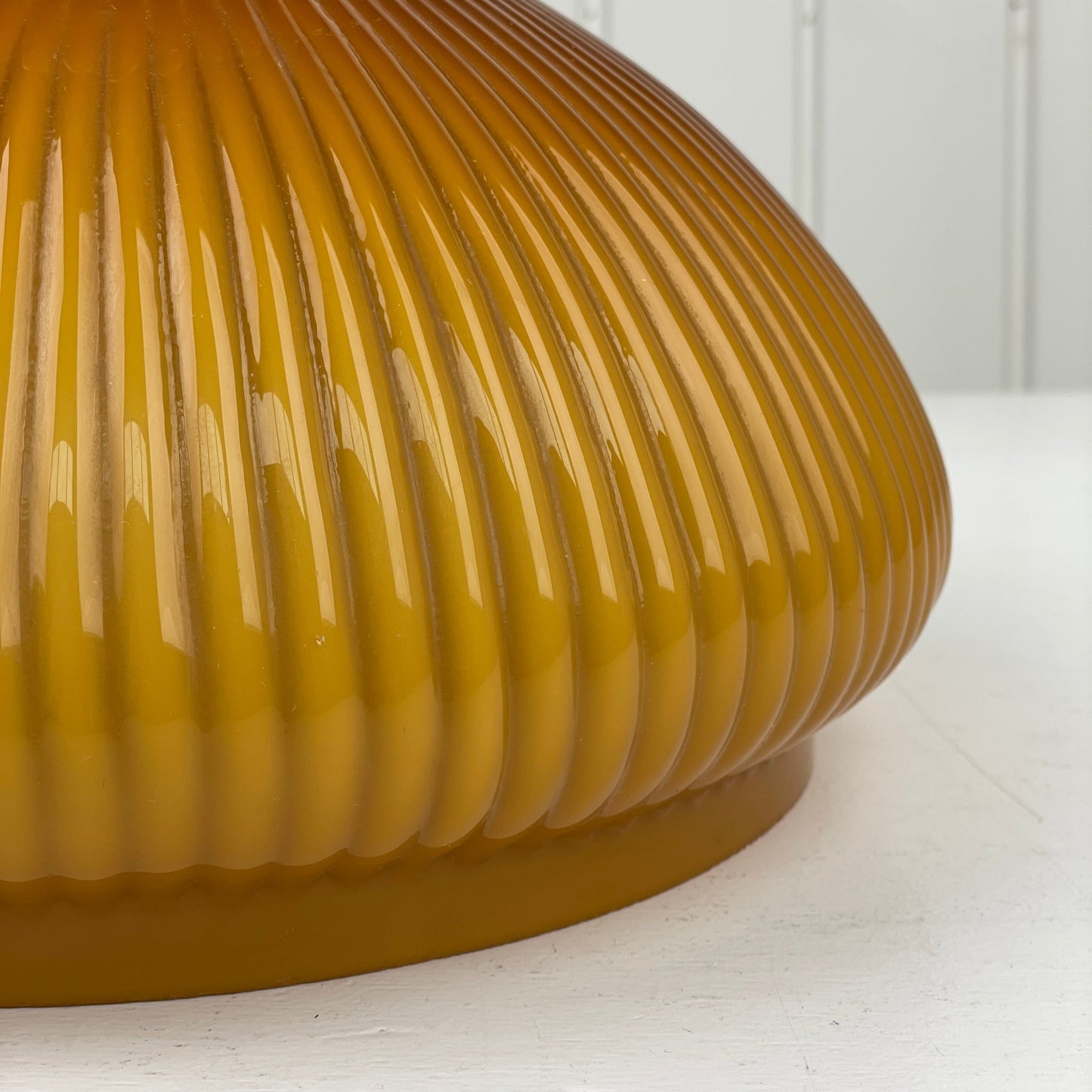 Lampeskærm i glas - Mission Afrika Genbrug