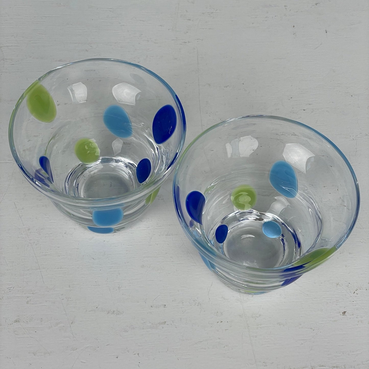 Lin Utzon Rosendahl glas / fyrfadsstager. 2 stk - Mission Afrika Genbrug