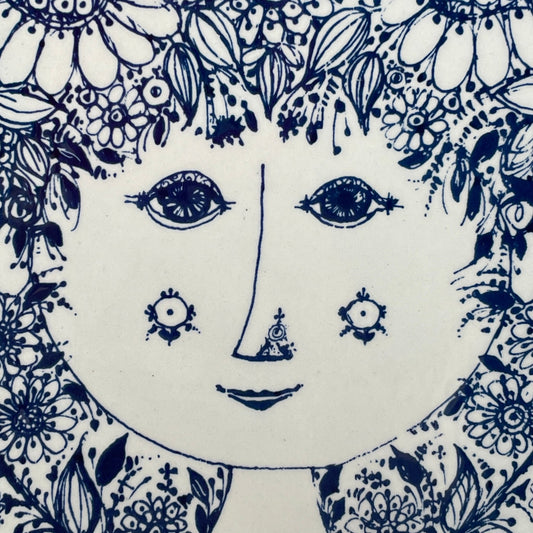 Lysestage, væghængt, Bjørn Wiinblad - Mission Afrika Genbrug