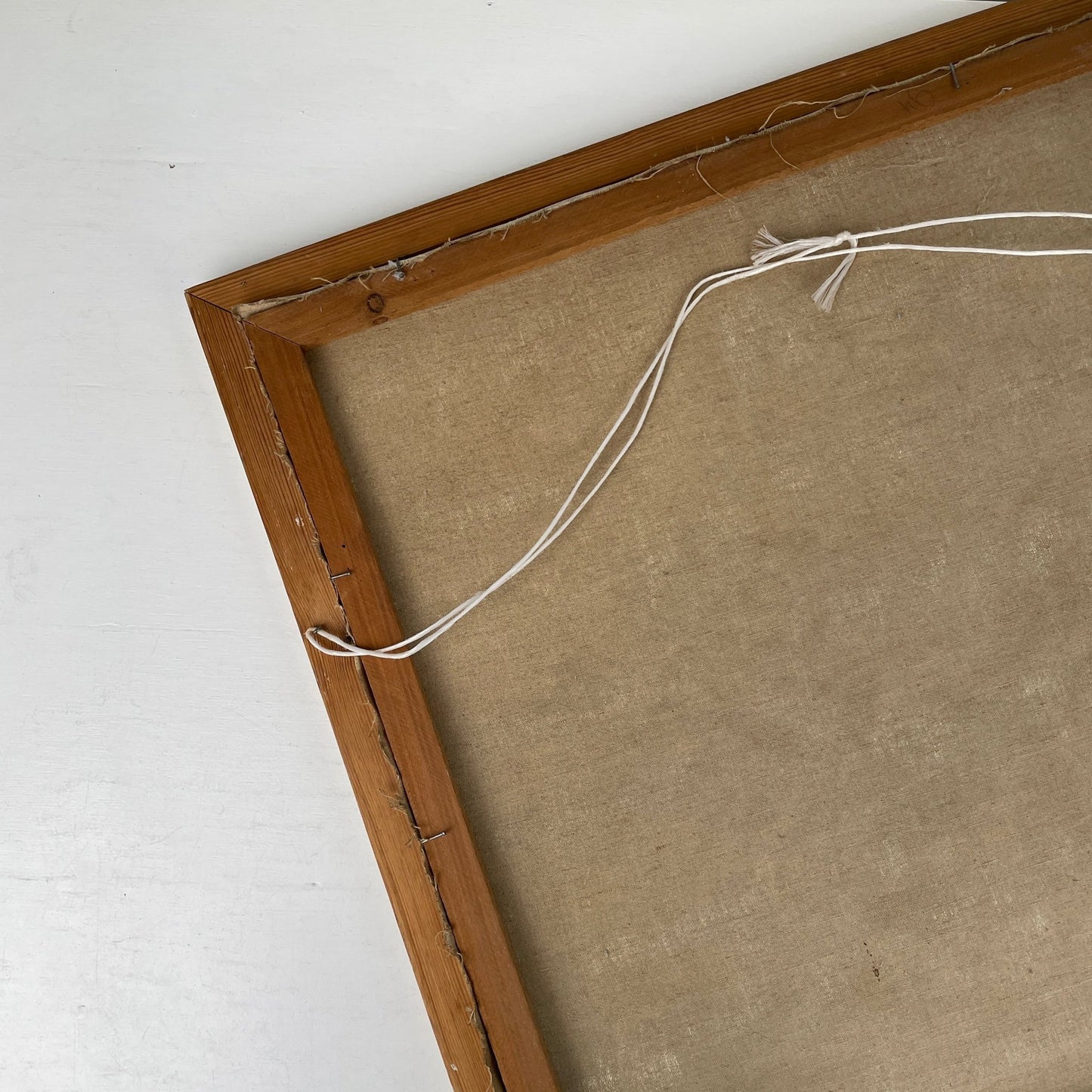 Maleri, Blomster i vase, F. List - Mission Afrika Genbrug