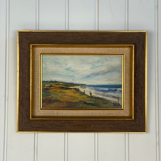 Maleri, “Havet Vendsyssel”, Hakon Ek Nielsen - Mission Afrika Genbrug