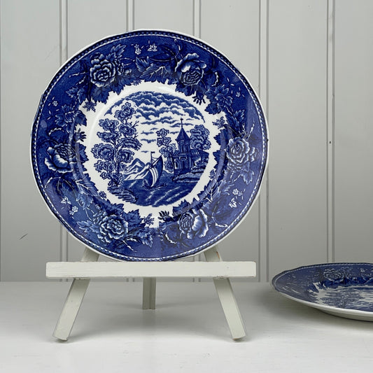 Middagstallerken, fajance, Arabia - Mission Afrika Genbrug