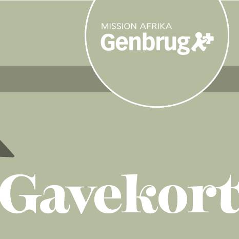 Mission Afrika Genbrug Gavekort online - Mission Afrika Genbrug