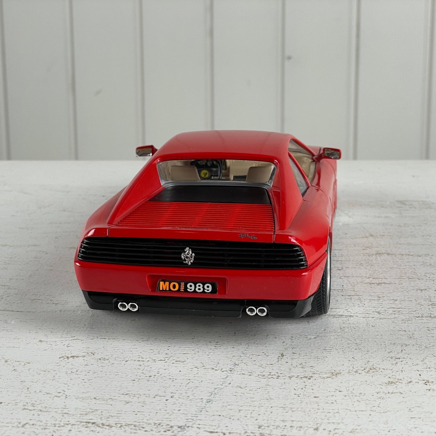 Modelbil Ferrari 348 TB - Mission Afrika Genbrug