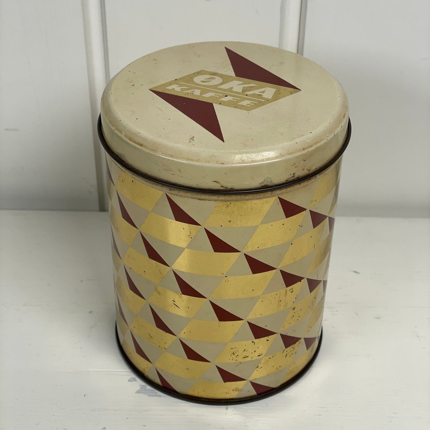 ØKA retro kaffedåse - Mission Afrika Genbrug