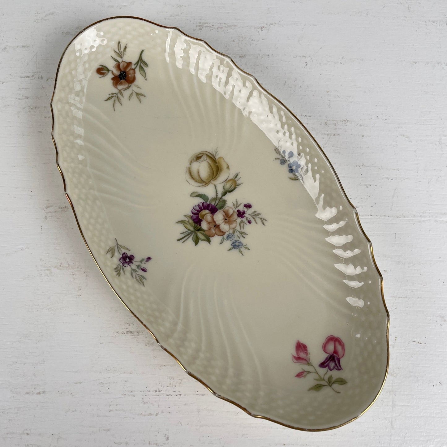 Ovalt fad, Frijsenborg, Royal Copenhagen - Mission Afrika Genbrug