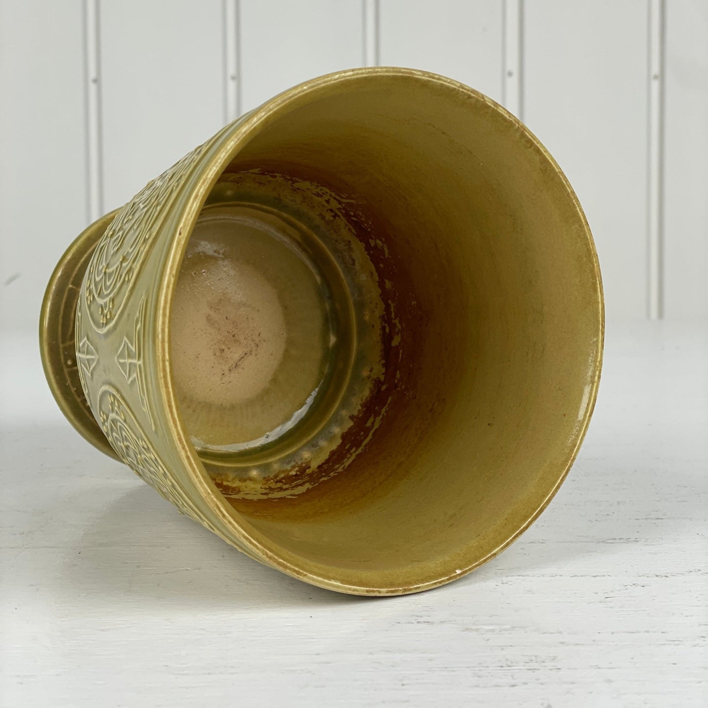 Potteskjuler, olivengrøn - Mission Afrika Genbrug