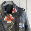 PU biker jakke str medium - Mission Afrika Genbrug