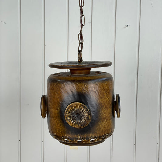 Retro keramik lampe - Mission Afrika Genbrug