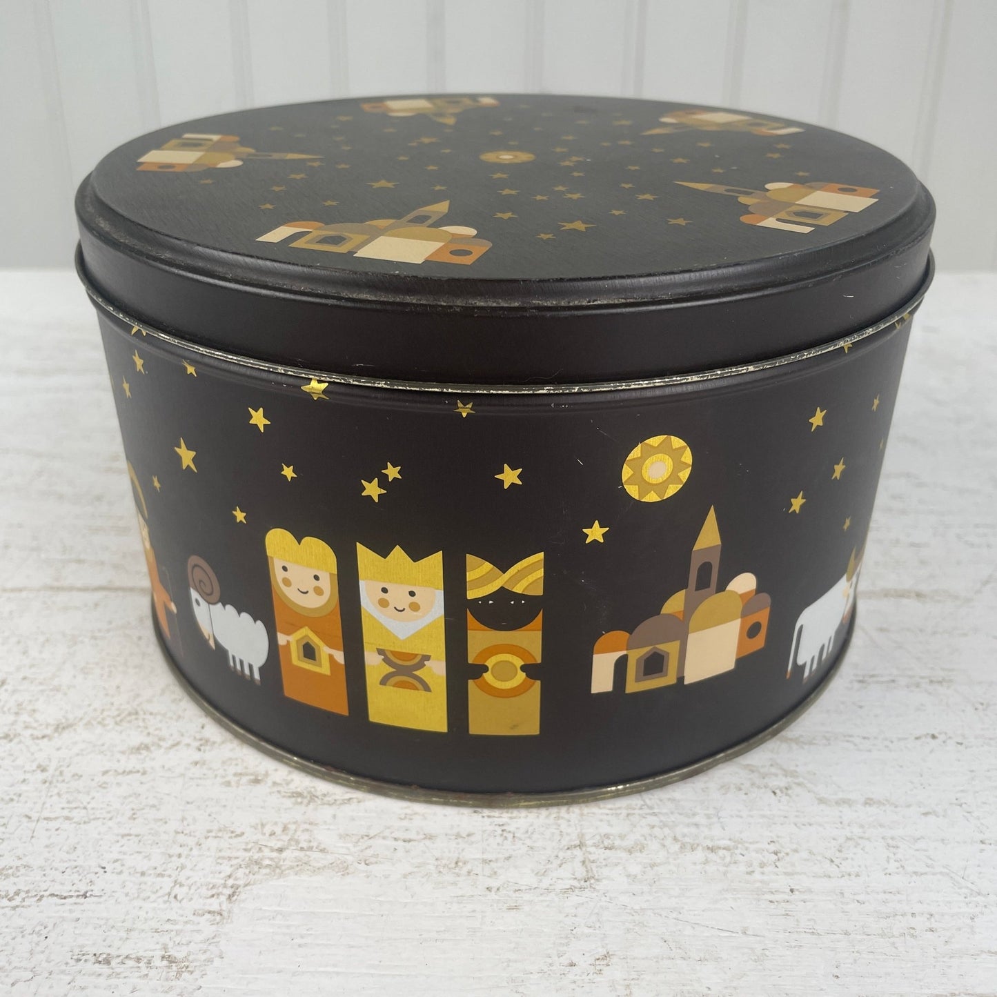 Retro Sødahl julekagedåse - Mission Afrika Genbrug